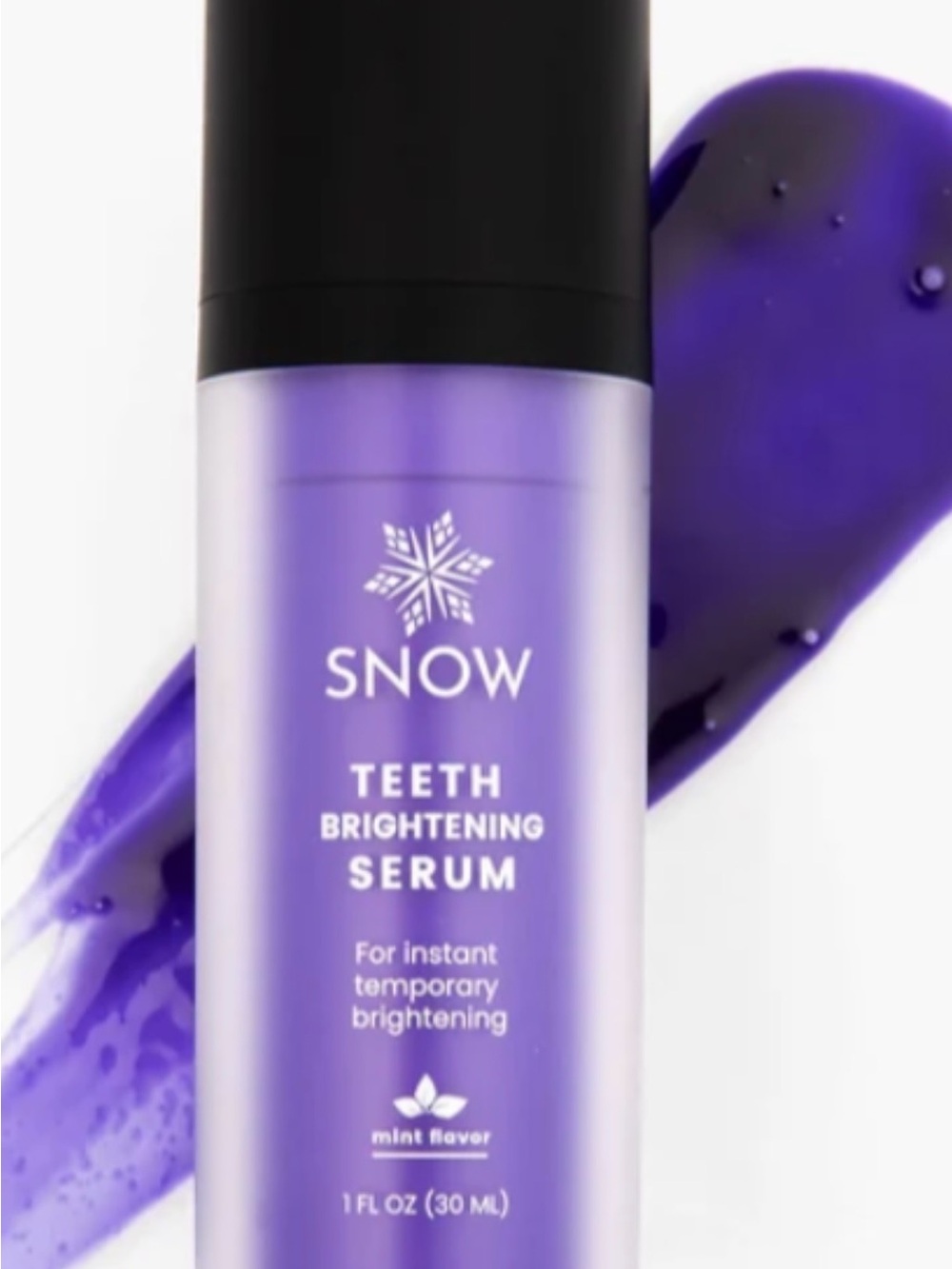 Purple Teeth Brightening Serum - Mint Flavor